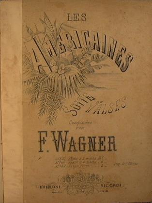 Les Americaines - Fred N. Wanger - copertina