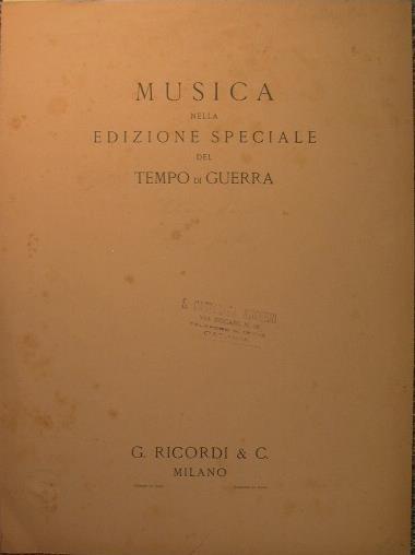 L' Elisir d'amore.Atto II.Romanza di Nemorino.Una furtiva lagrima - Gaetano Donizetti - copertina