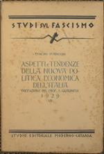 Aspetti e tendenze della nuova politica economica dell'Italia