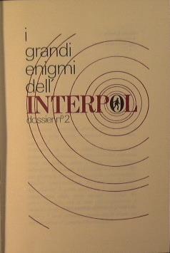 I grandi Enigmi dell'Interpol - copertina