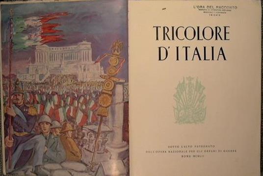 Tricolore d'Italia - copertina