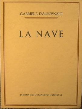 La nave - Gabriele D'Annunzio - copertina