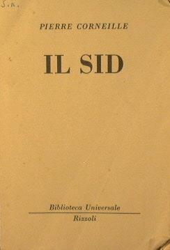 Il Sid - Pierre Corneille - copertina