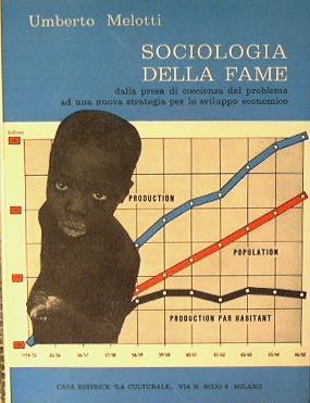 Sociologia della fame. Dalla presa di coscienza del problema ad - Umberto Melotti - copertina