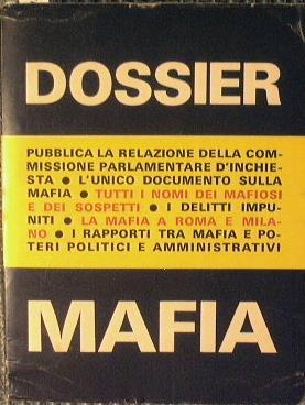 Dossier Mafia - Alberto Consiglio - copertina