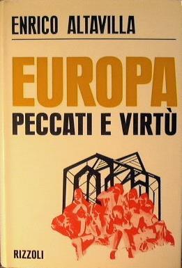 Europa peccati e virtù - Enrico Altavilla - copertina
