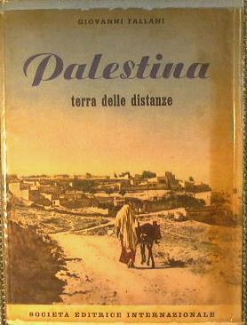 Palestina terra delle distanze - Giovanni Fallani - copertina