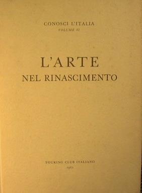 L' arte nel rinascimento - copertina