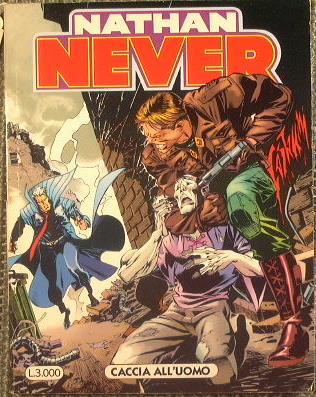 Nathan Never. Caccia all'uomo - copertina