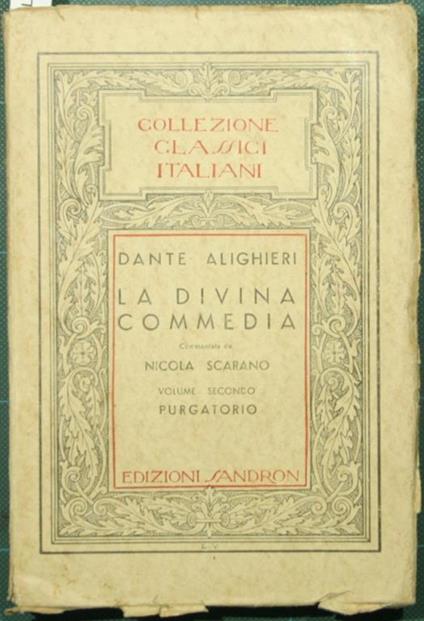 La Divina Commedia. Vol. II: Purgatorio - Dante Alighieri - copertina