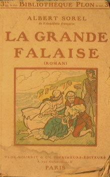 La grande falaise - Albert Sorel - copertina