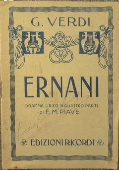 Ernani - Giuseppe Verdi - copertina