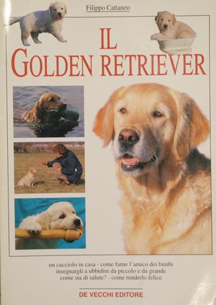 Il golden retriever - Filippo Cattaneo - copertina