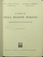 Codice della Regione siciliana. Giurisprudenza costituzionale