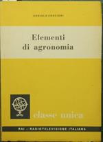 Elementi di agronomia