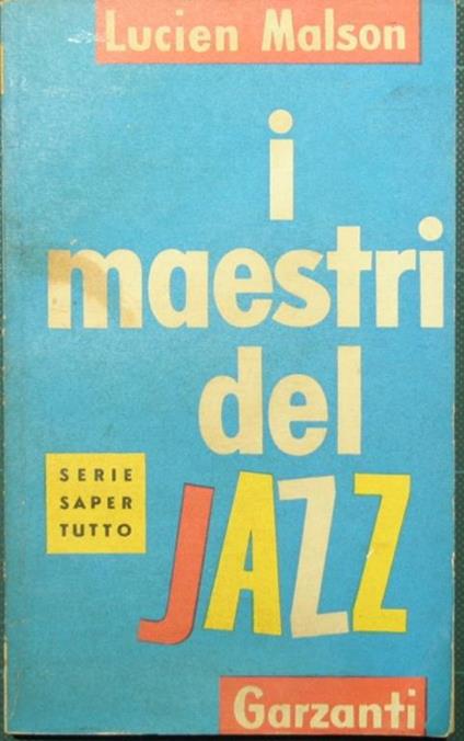 maestri del jazz I - Lucien Malson - copertina