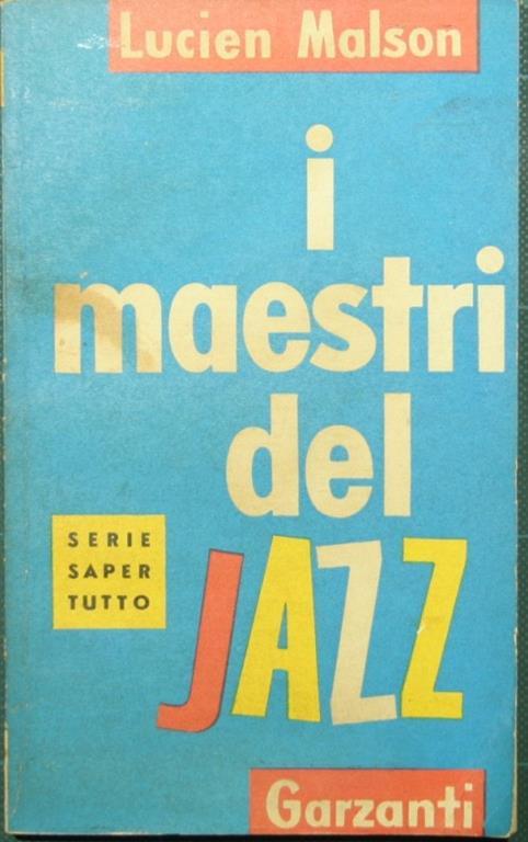 maestri del jazz I - Lucien Malson - copertina