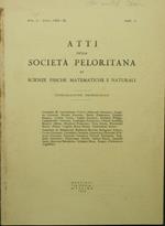 Atti della Società Peloritana di Scienze fisiche matematiche e naturali. Vol. II - Anno 1955-56, fasc. II