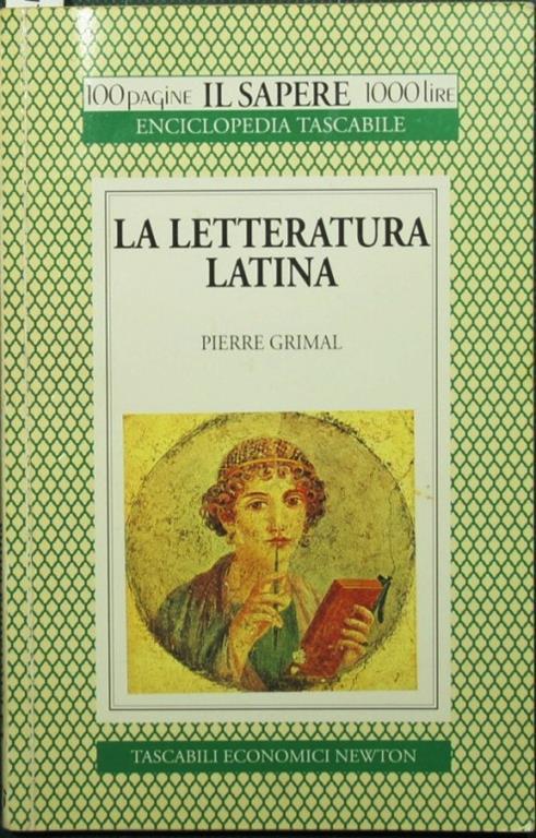 La letteratura latina - Pierre Grimal - copertina