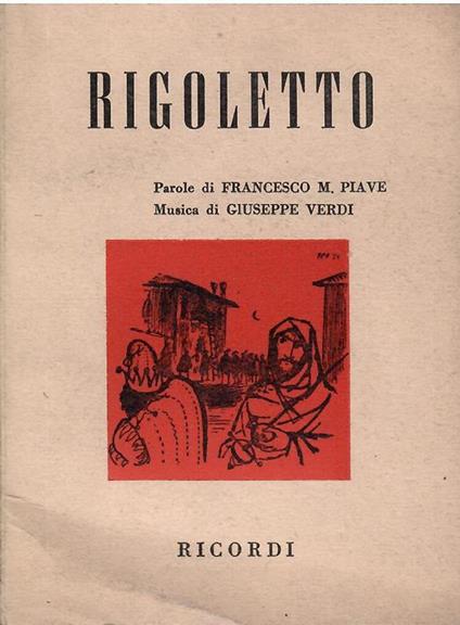 Rigoletto - Francesco Maria Piave - copertina