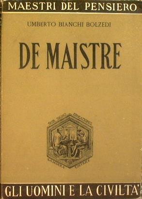 De mastre - Umberto Bianchi Bolzedi - copertina