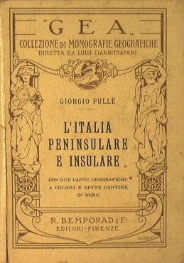 L' Italia peninsulare e insulare - Giorgio Pullè - copertina