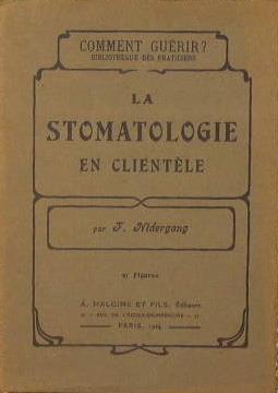 La stomatologie en clientèle - Fernand Nidergang - copertina