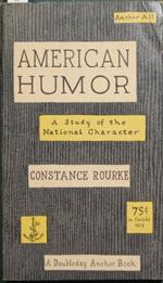 American humor. A study of the national character