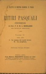 Ritiri Pasquali (Vol. II). Conferenze