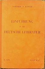 Einfuhrung in die Deutsche Literatur