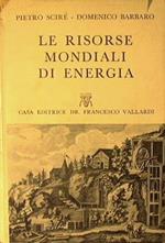 Le risorse mondiali di energia