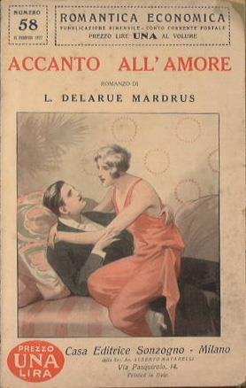 Accanto all'amore - Lucie Delarue-Mardrus - copertina