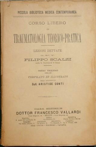 Corso libero di traumatologia teorico pratica - Filippo Scalzi - copertina