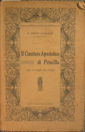 Il Cimitero Apostolico di Priscilla - Sisto Scaglia - copertina