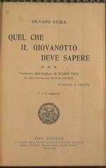 Quel che il giovanotto deve sapere