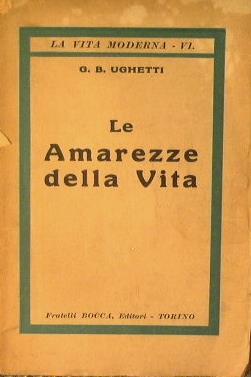 Le amarezze della Vita - Giovan Battista Ughetti - copertina