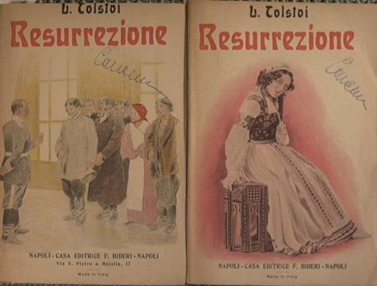 Resurrezione - Lev Tolstoj - copertina