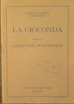 La Gioconda - Amilcare Ponchielli - copertina