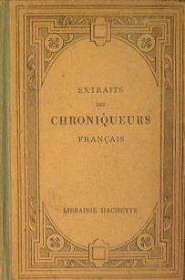 Extraits des Chroniqueurs Francais - Gaston Paris - copertina