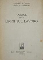 Codice delle leggi sul lavoro. Raccolta coordinata ed annotata con indici sistematici