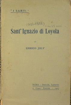 Sant'Ignazio di Loyola - Enrico Joly - copertina