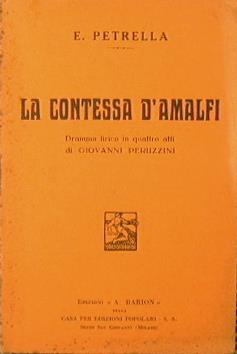 La contessa d'Amalfi - Errico Petrella - copertina