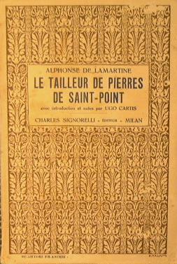 Le tailleur de Pierres de Saint. Point - Alphonse de Lamartine - copertina