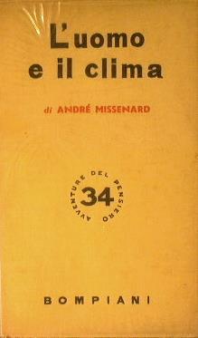 L' uomo e il clima - André Missenard - copertina