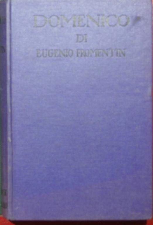 Domenico. Romanzo - Eugéne Fromentin - copertina
