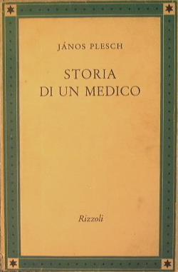 Storia di un medico - Janos Plesch - copertina