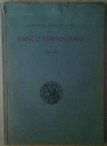 Cinquant'anni di vita del banco ambrosiano 1896. 1946