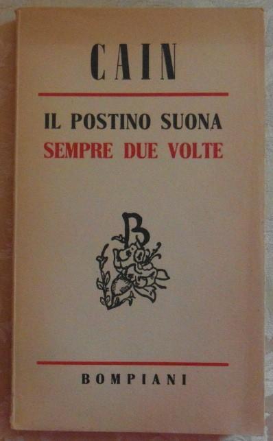 Il postino suona sempre due volte - James M. Cain - copertina