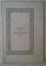 Orazione eucaristica del sacerdote reginaldo panichi. Detta l'ultimo dell'anno mdcccxxxix nella chiesa dell'ordine di s. Stefano in pisa