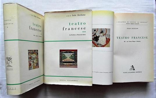 Teatro Francese - Italo Siciliano - copertina